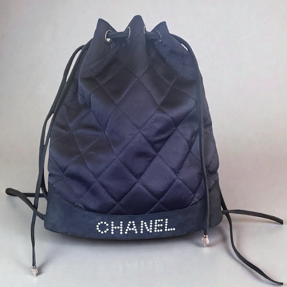 Chanel Backpack Drawstring Nylon - Picture 8 of 11
